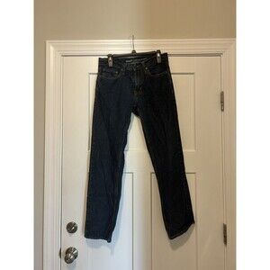 Old Navy Straight Fit 30x32 Jeans Dark Wash Classic Denim Casual